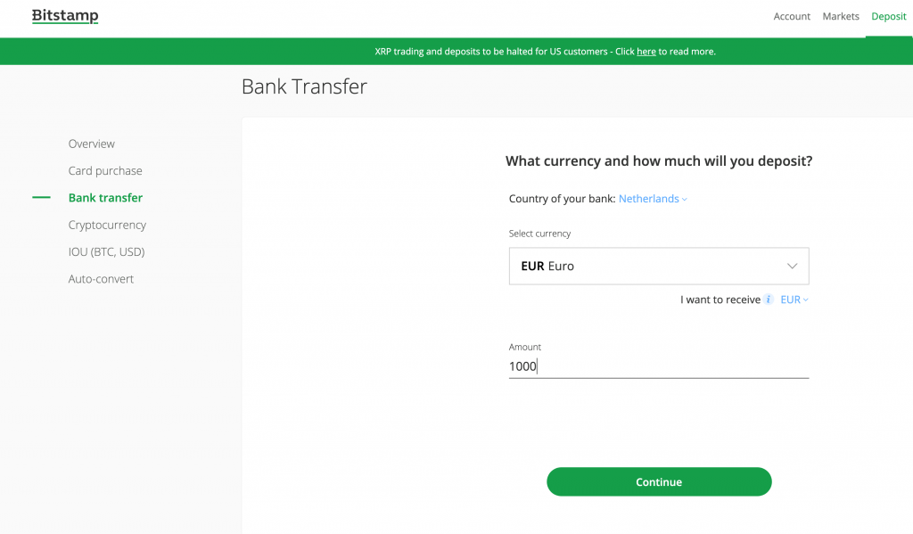 bitstamp 2 addresses bank transfer