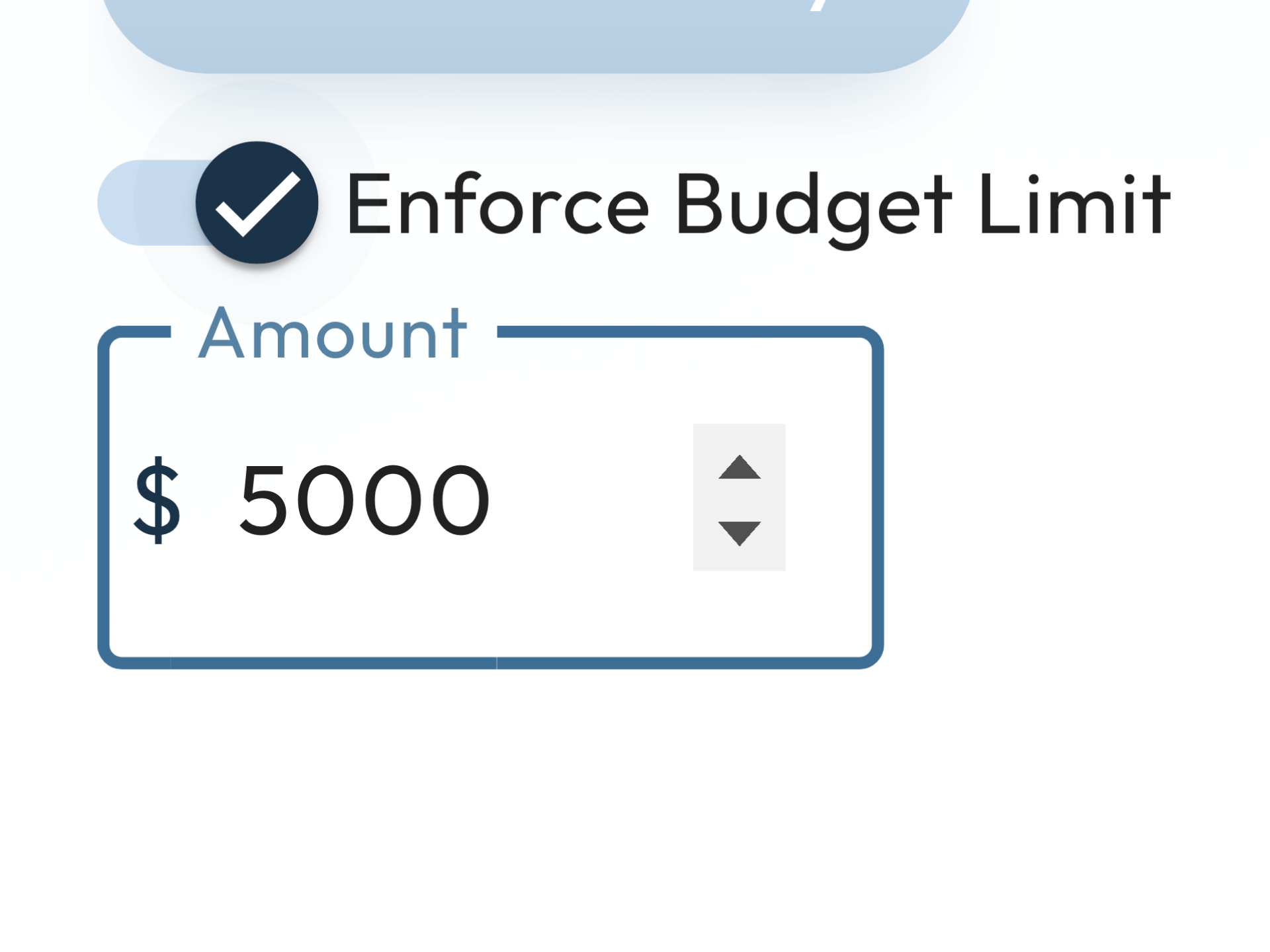 Create Trader with Enforce Budget Limit on