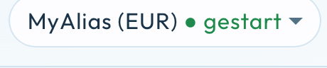Traderkiezer: MyAlias (EUR) gestart